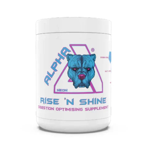 Alpha Neon Rise n Shine 360g Orange Juice