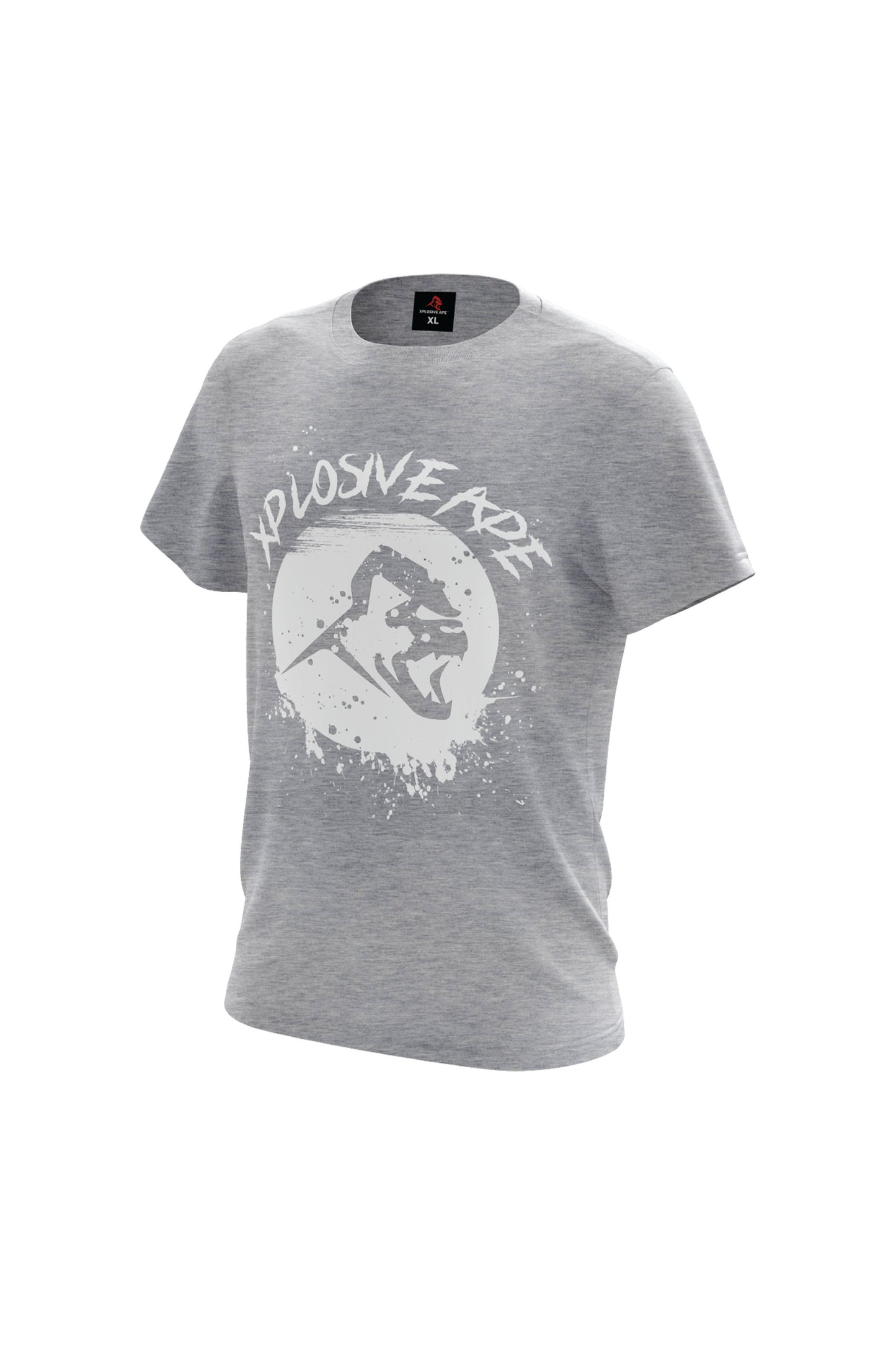 XAPE Never Give Up 3 Tees Pack - White/Sports Grey/Black