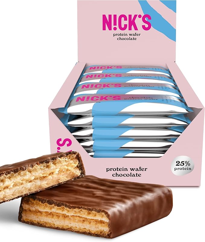 NICK'S Protein Wafer 24x40g Chocolate