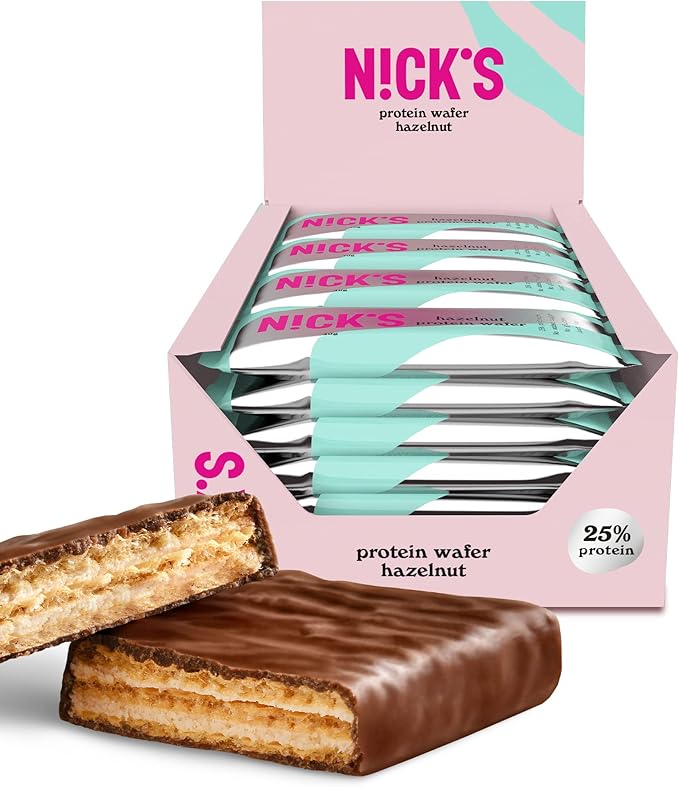 NICK'S Protein Wafer 24x40g Hazelnut