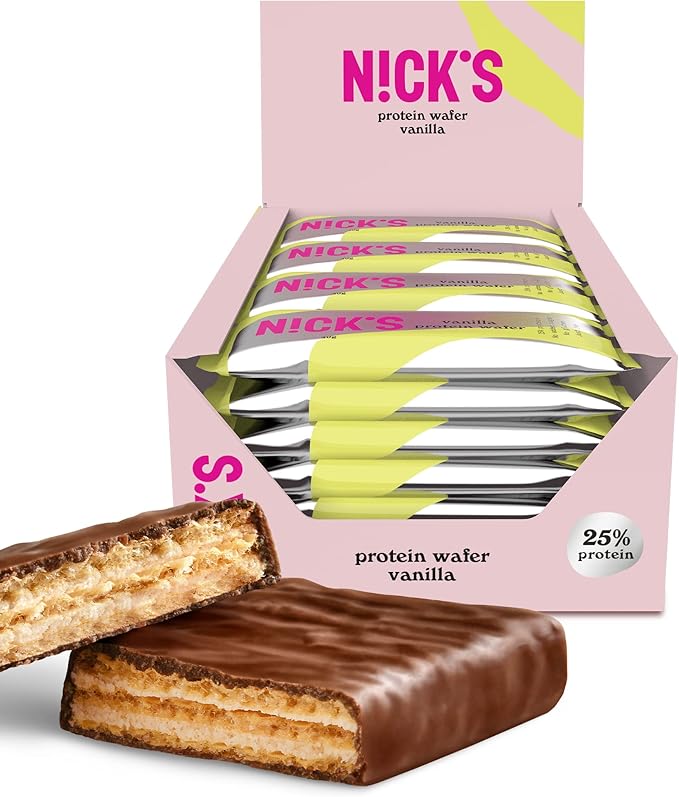 NICK'S Protein Wafer 24x40g Vanilla