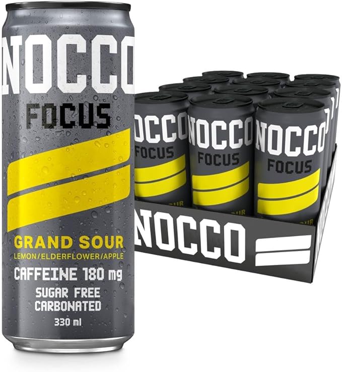 NOCCO Focus 12x330ml Grand Sour