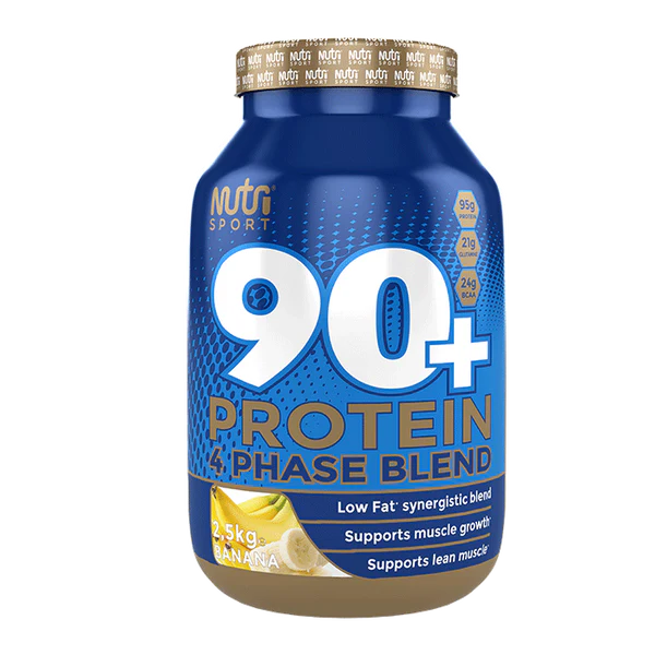 NutriSport 90+ Protein 2.5kg Banana