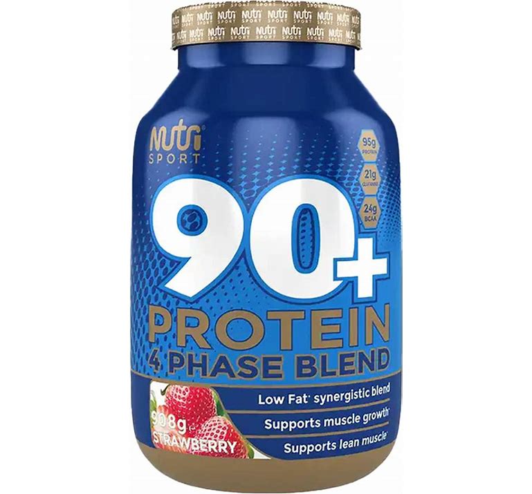 NutriSport 90+ Protein 2.5kg Strawberry