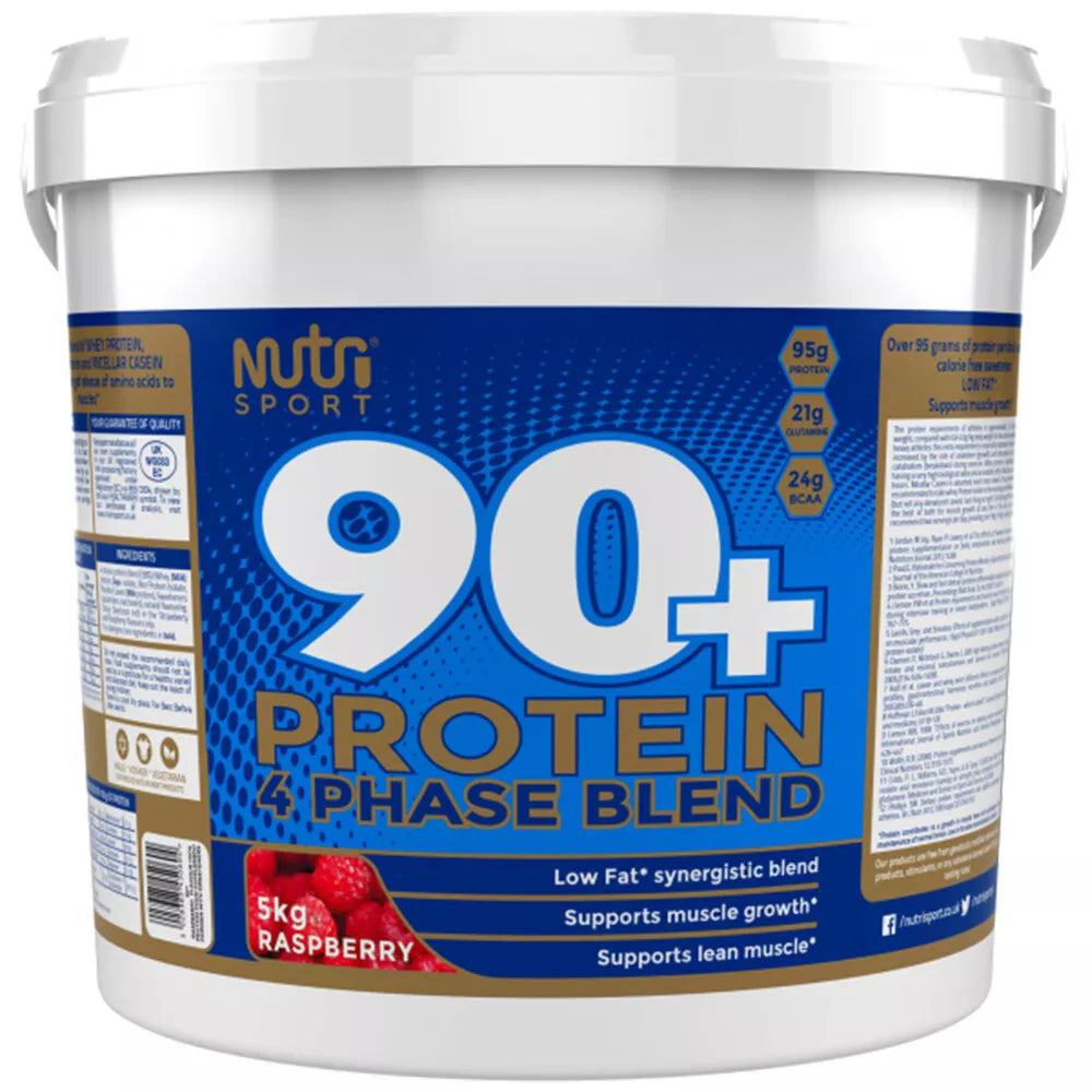 NutriSport 90+ Protein 5kg Raspberry