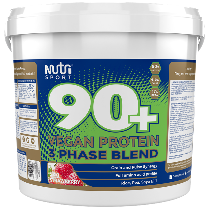 NutriSport 90+ Vegan Protein 5kg Banana