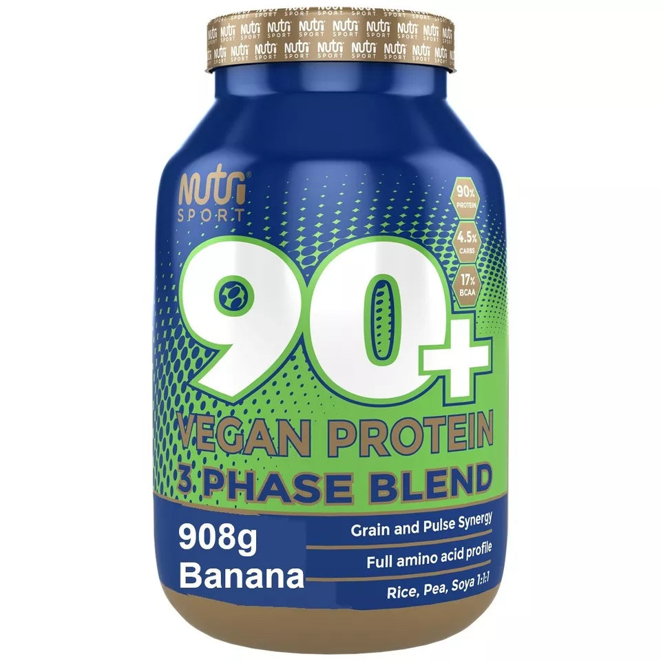 NutriSport 90+ Vegan Protein 908g Banana