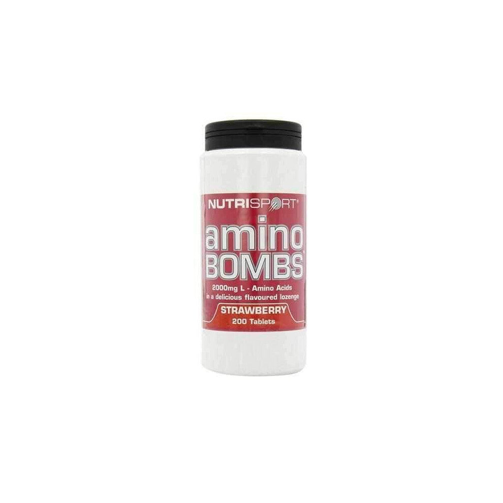 NutriSport Amino Bombs 200 Tabs Strawberry