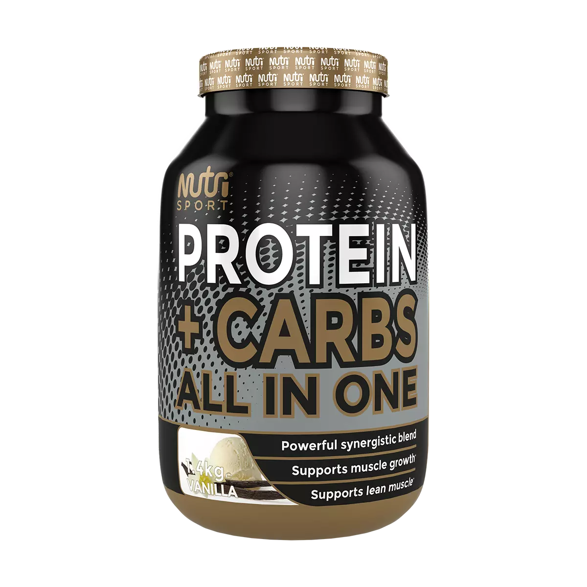 NutriSport Protein + Carbs 1.4kg Vanilla