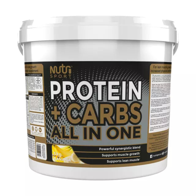 NutriSport Protein + Carbs 5kg Banana