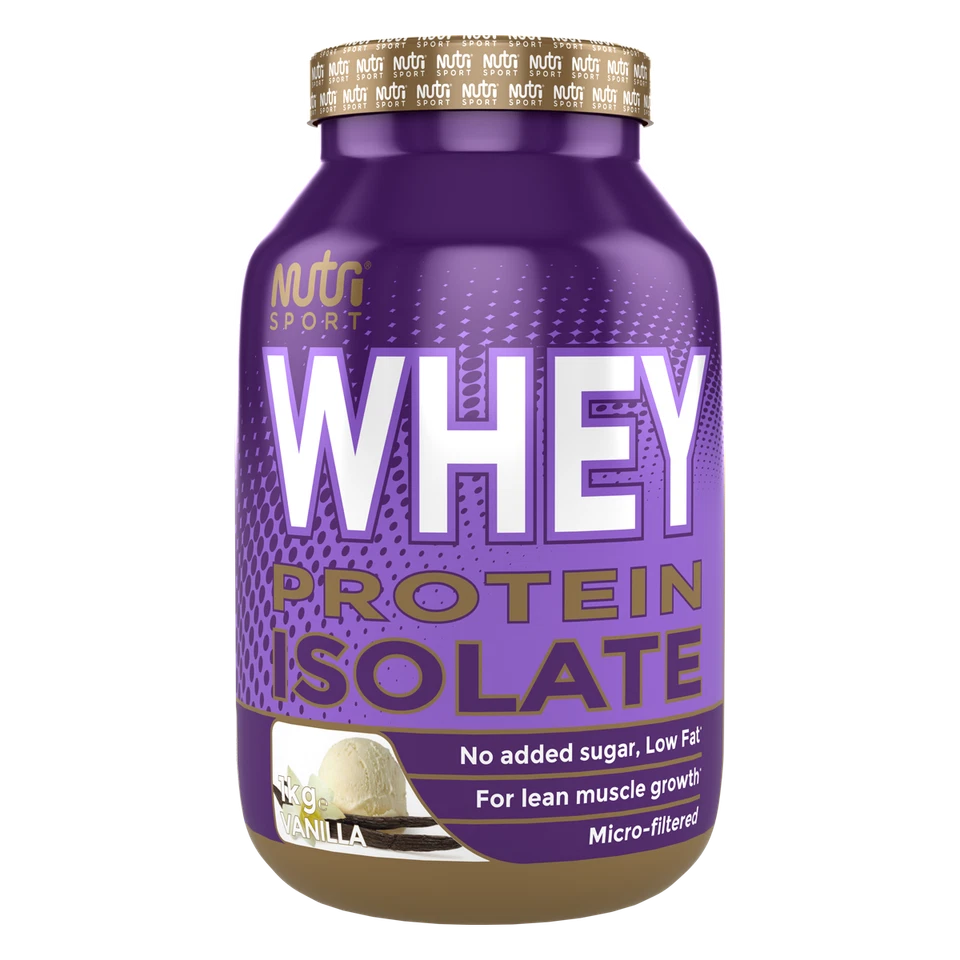 NutriSport Whey Isolate 1kg Vanilla