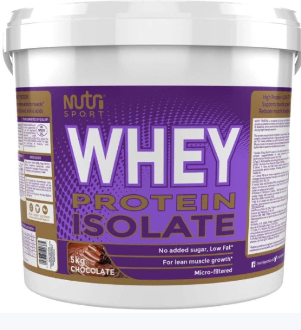 NutriSport Whey Isolate 5kg Chocolate