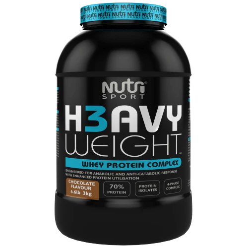 NutriSport H3avyweight Whey Protein Complex 3kg Chocolate