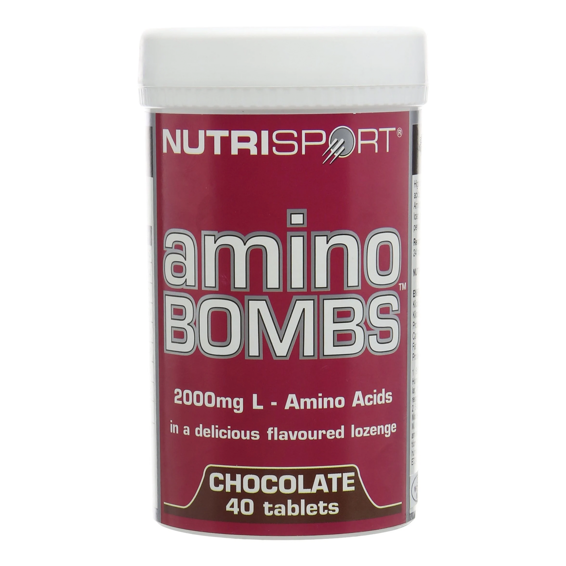 NutriSport Amino Bombs 40 Tabs Chocolate