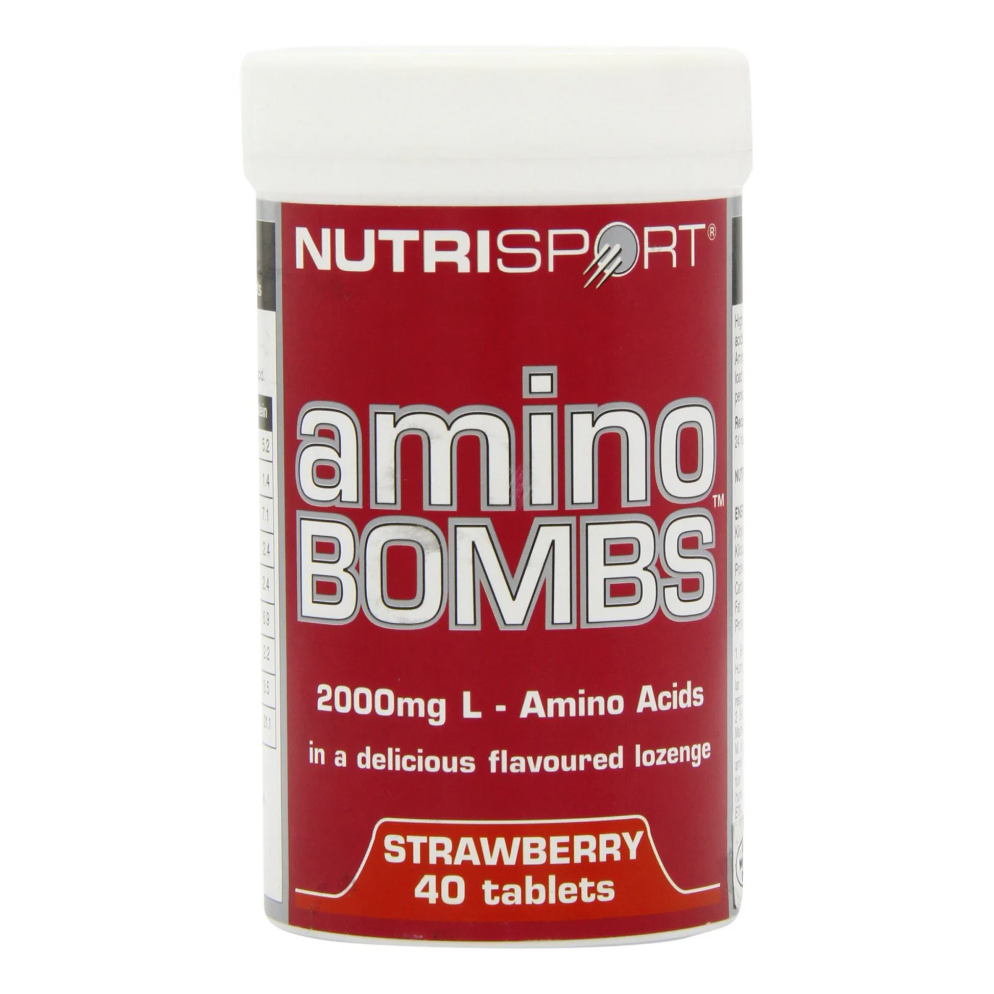 NutriSport Amino Bombs 40 Tabs Strawberry