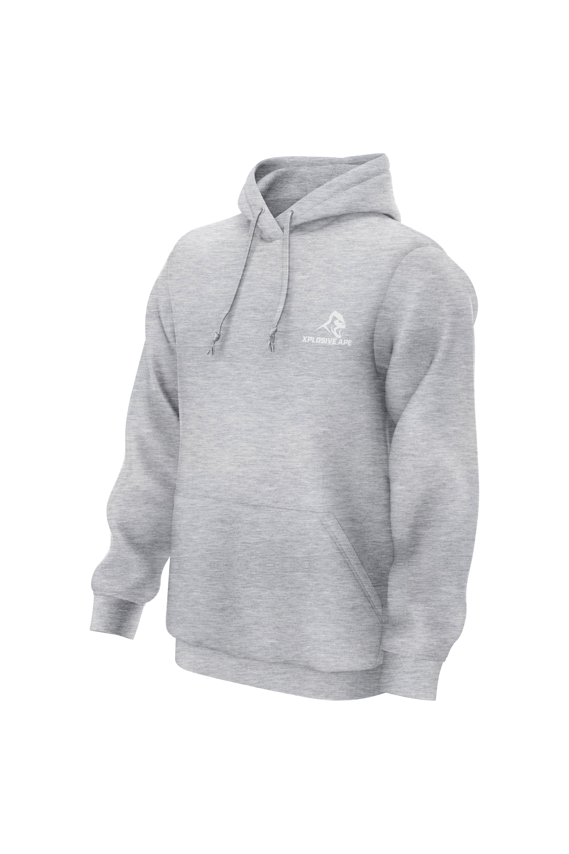 XAPE No Shortcuts Hoodie & Tee Combo - Sports Grey