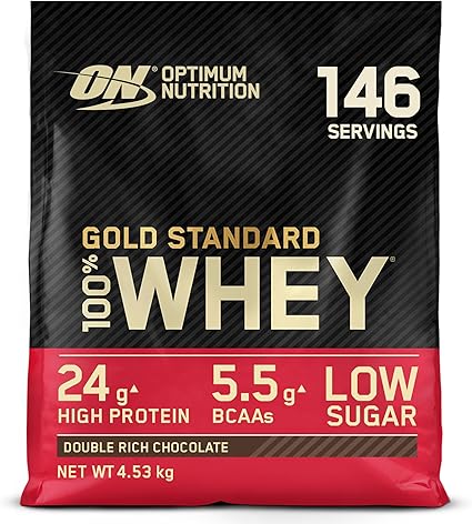 Optimum Nutrition Gold Standard 100% Whey 4.53kg Double Rich Chocolate