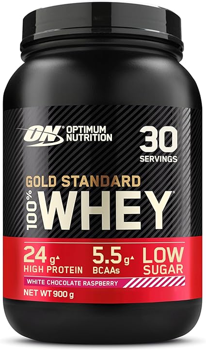 Optimum Nutrition Gold Standard 100% Whey 908g White Chocolate Raspberry