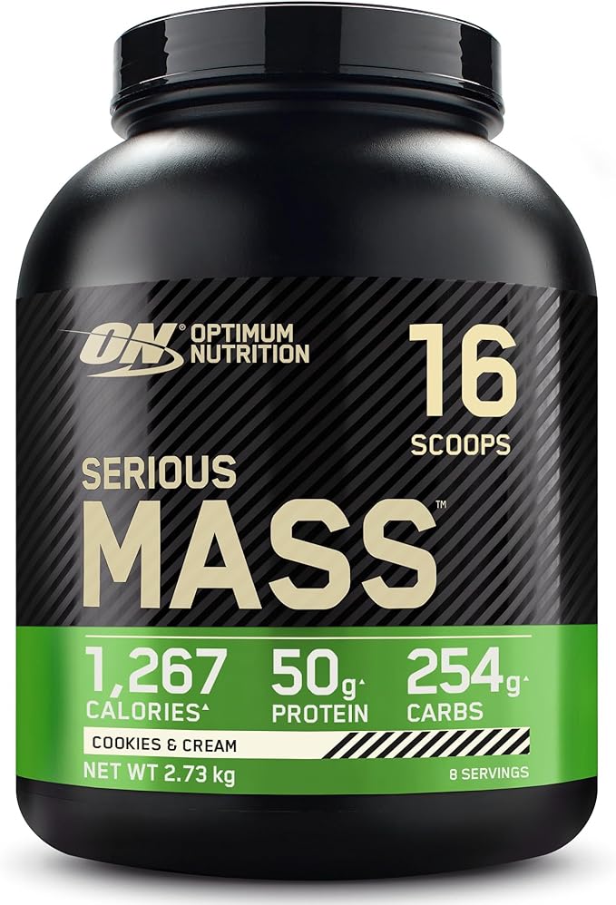 Optimum Nutrition Serious Mass 2.73kg Cookies & Cream