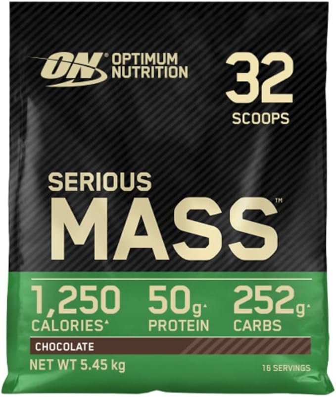 Optimum Nutrition Serious Mass 5.45kg Chocolate