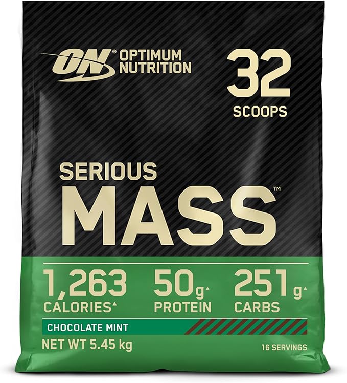 Optimum Nutrition Serious Mass 5.45kg Chocolate Mint