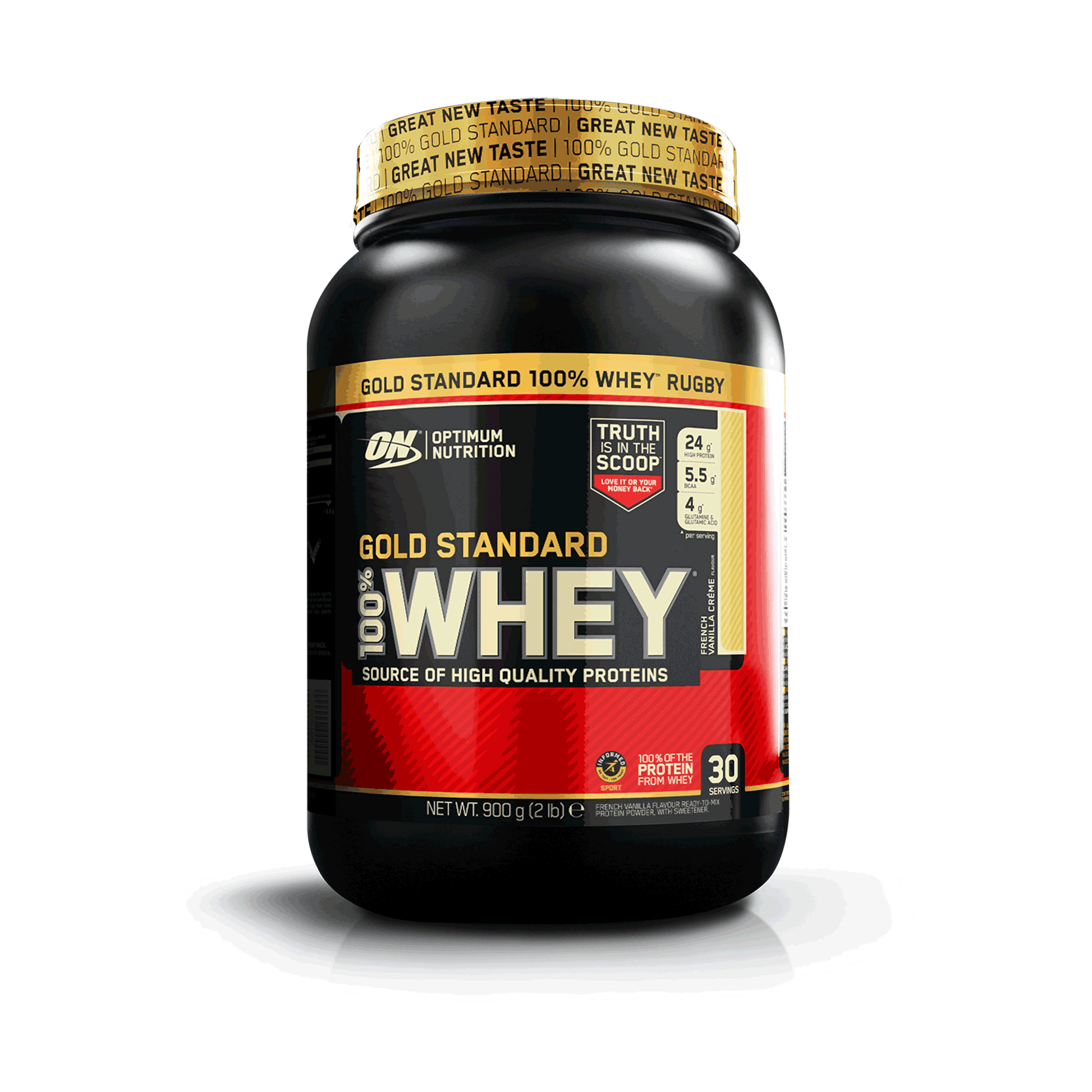 Optimum Nutrition Gold Standard 100% Whey 900g French Vanilla Creme