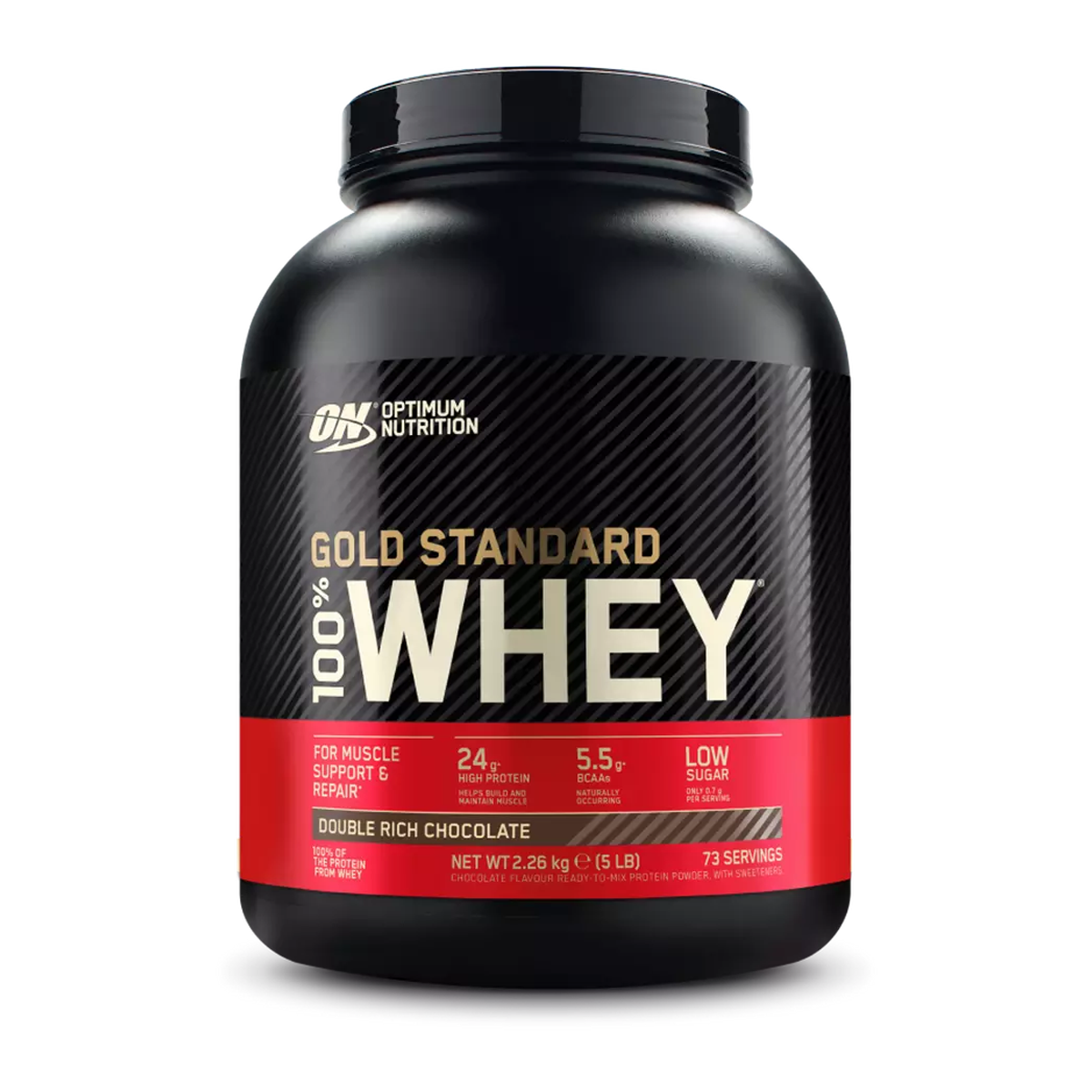 Optimum Nutrition Gold Standard 100% Whey 2.26kg Double Rich Chocolate