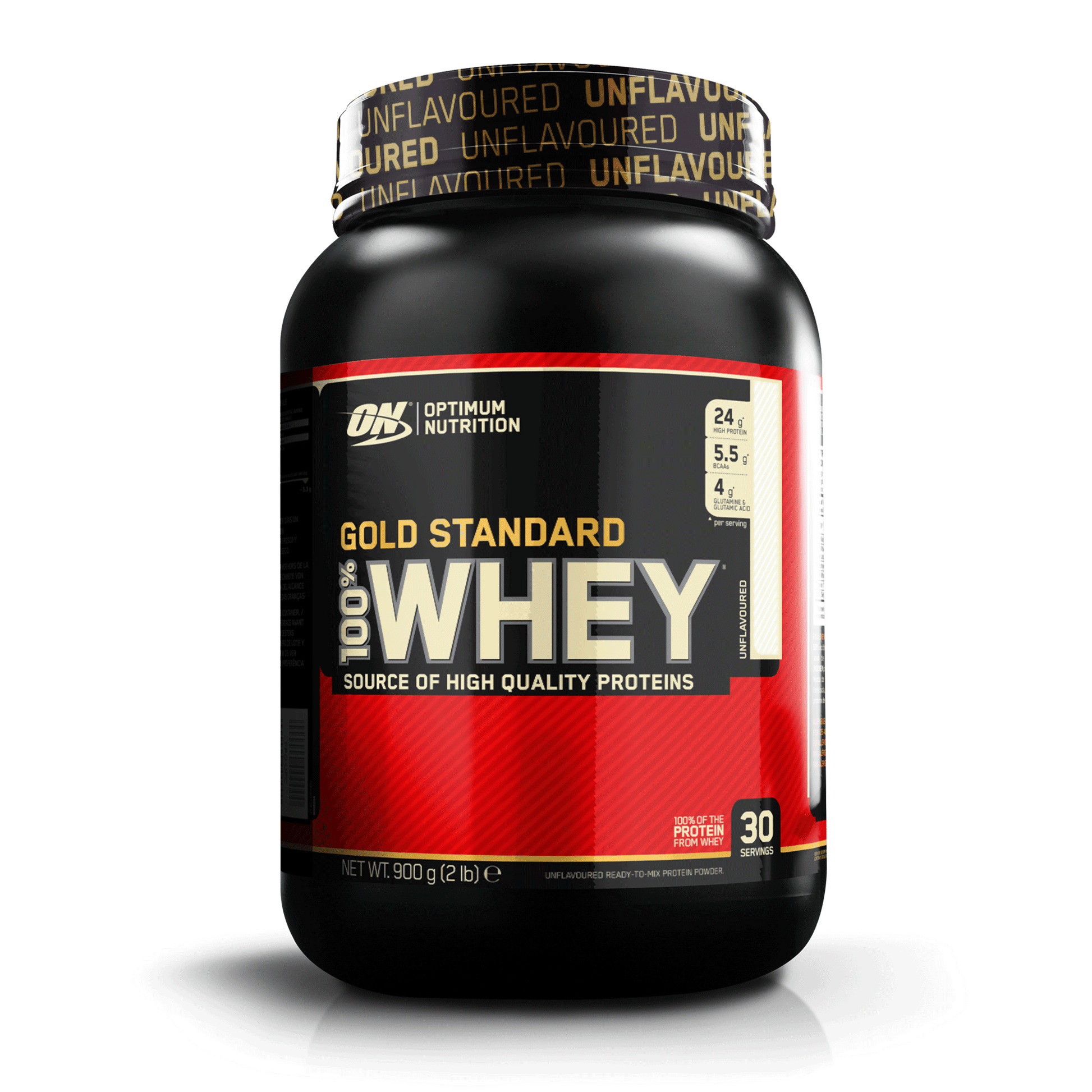 Optimum Nutrition Gold Standard 100% Whey 900g Unflavoured