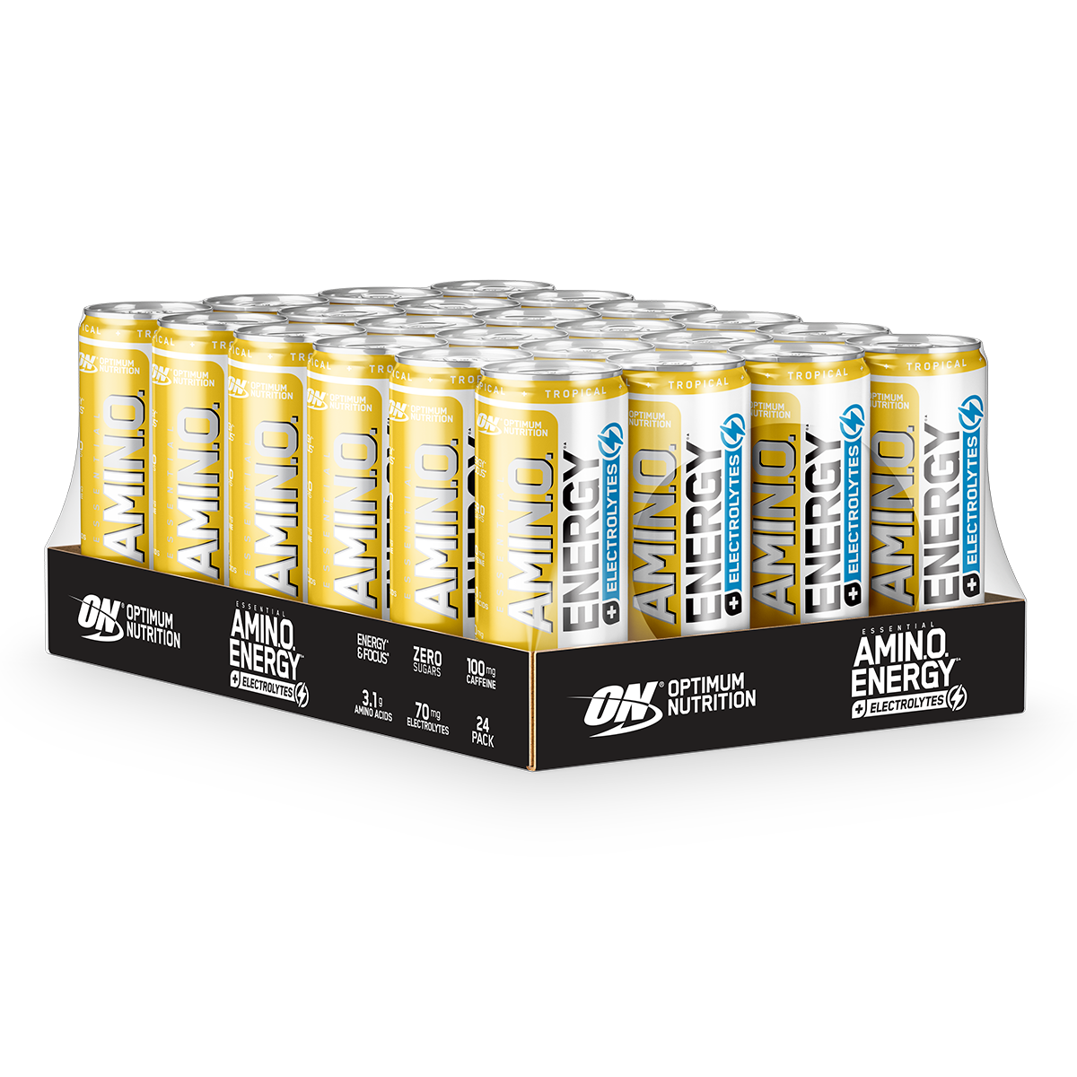 Optimum Nutrition Amino Energy + Electrolyte RTD 24x250ml Tropical