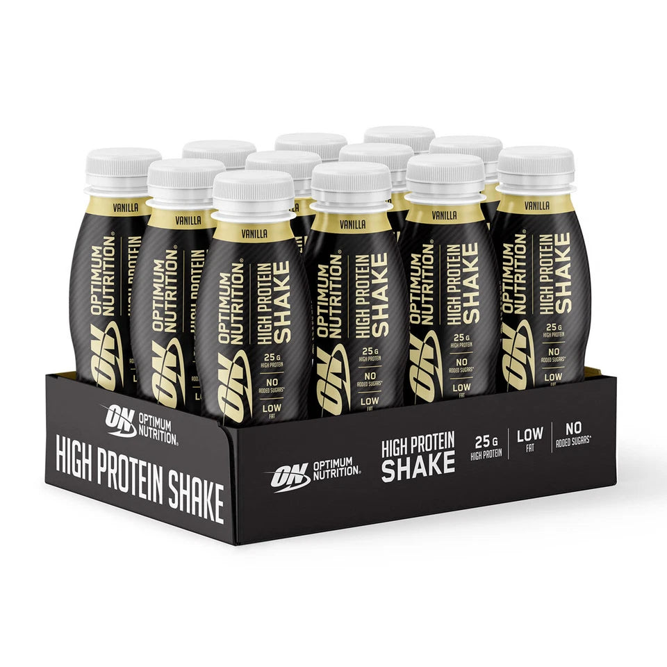 Optimum Nutrition Protein Shake 12x500ml Vanilla