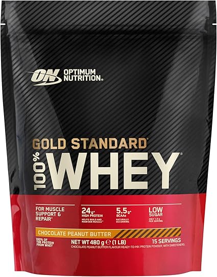 Optimum Nutrition Gold Standard 100% Whey 480g Chocolate Peanut Butter