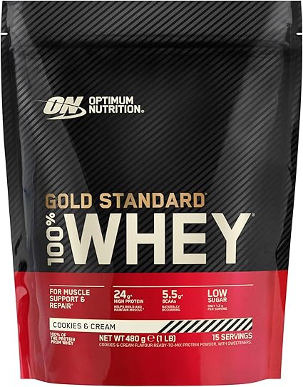 Optimum Nutrition Gold Standard 100% Whey 480g Cookies and Cream