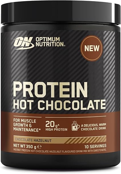 Optimum Nutrition Protein Hot Chocolate  350g Chocolate Hazelnut