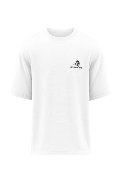 XAPE Garage Strength V2 Oversized Tee - White