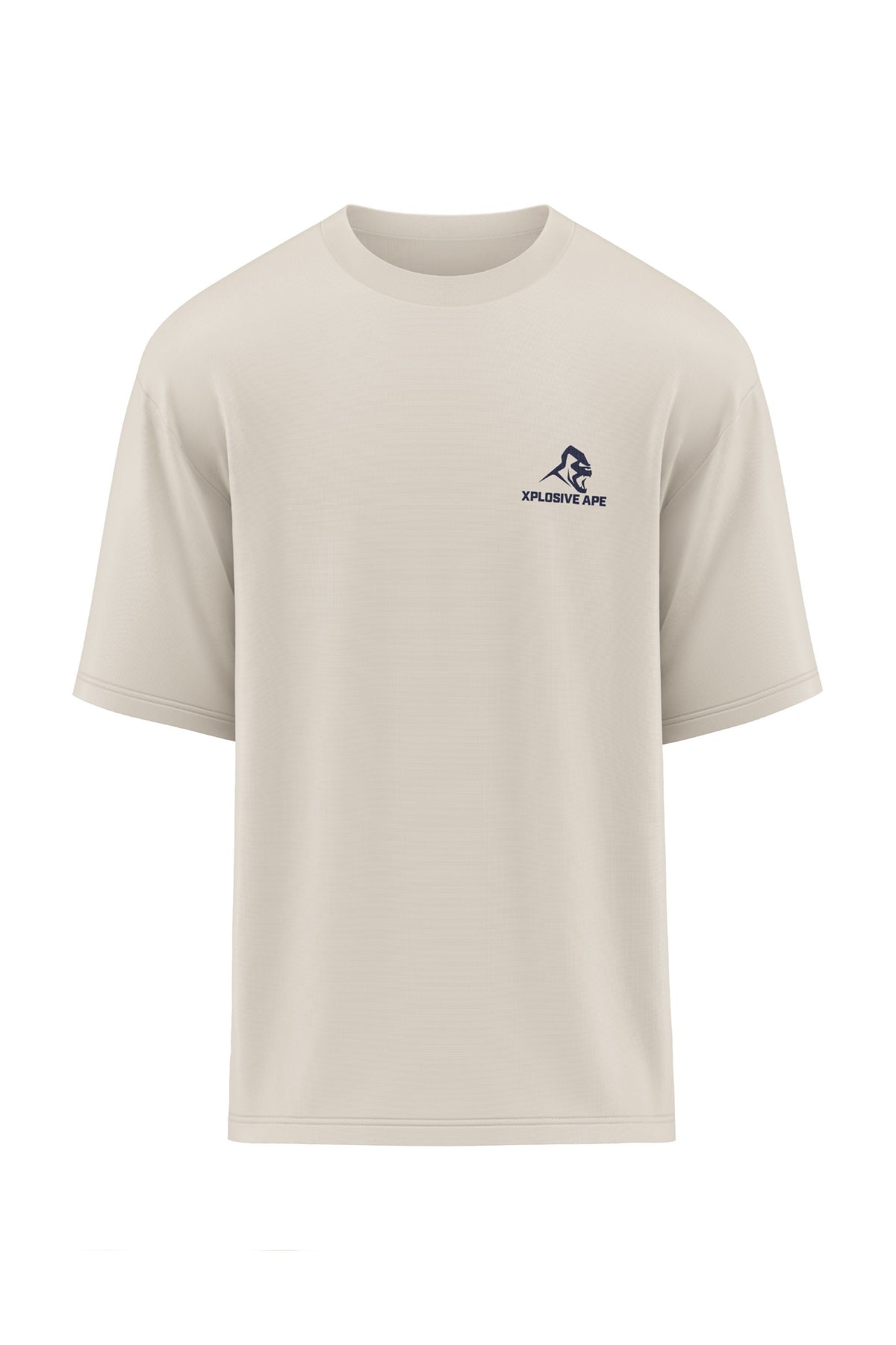 XAPE Garage Strength V2 Oversized Tee - Sand