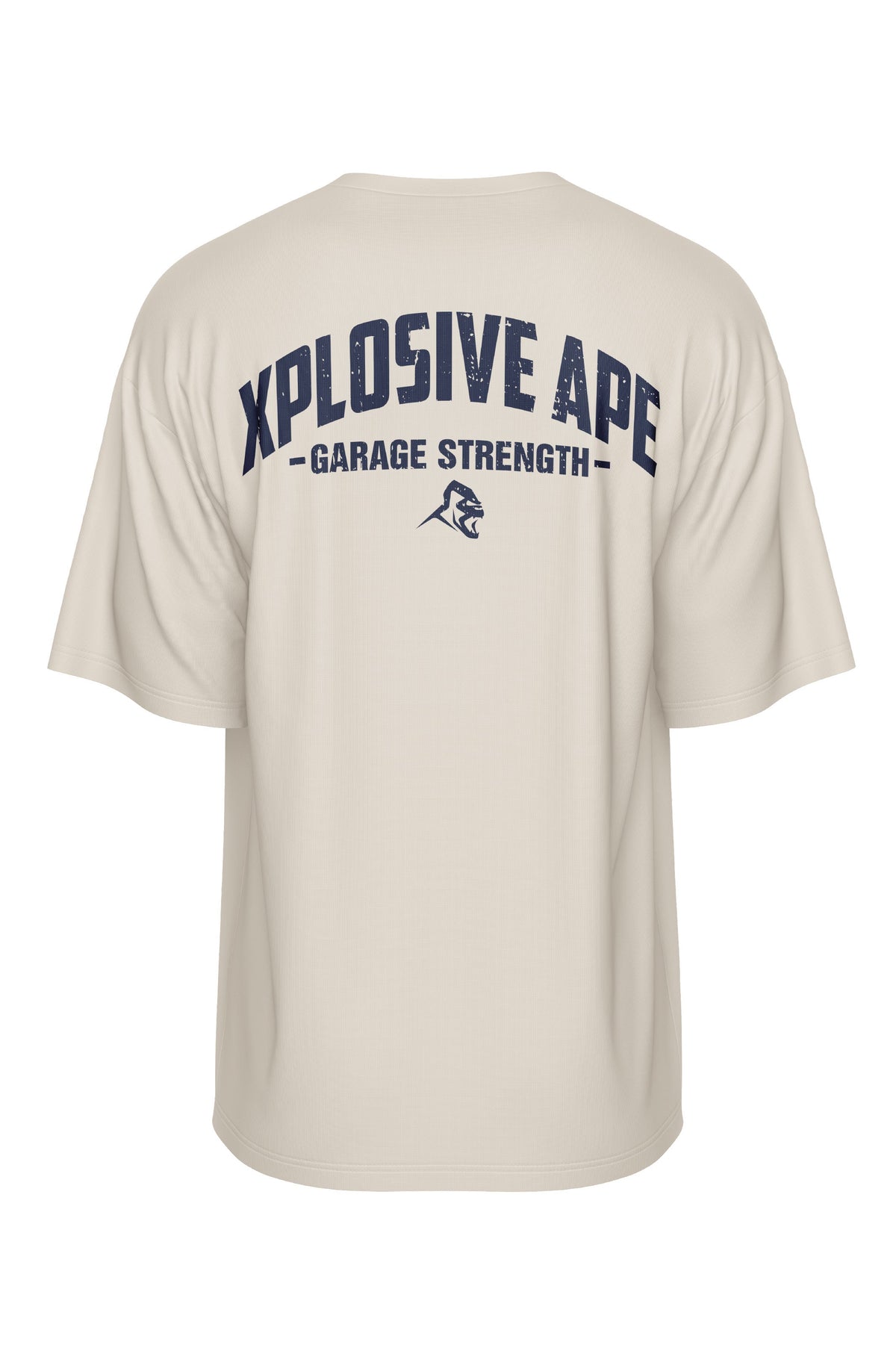 XAPE Garage Strength V2 Oversized Tee - Sand