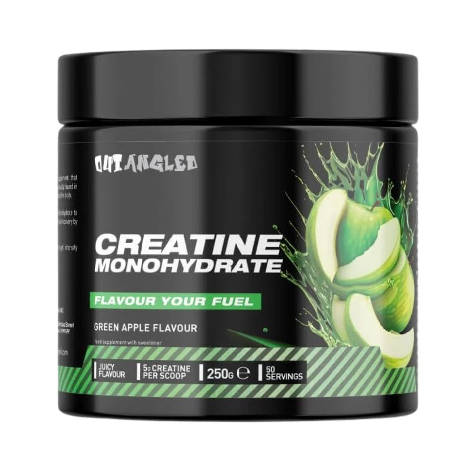 Outangled Creatine Monohydrate 250g Green Apple