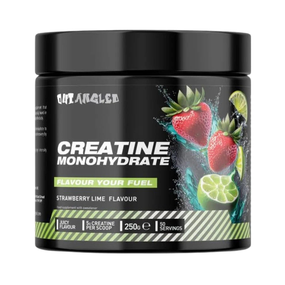 Outangled Creatine Monohydrate 250g Strawberry Lime