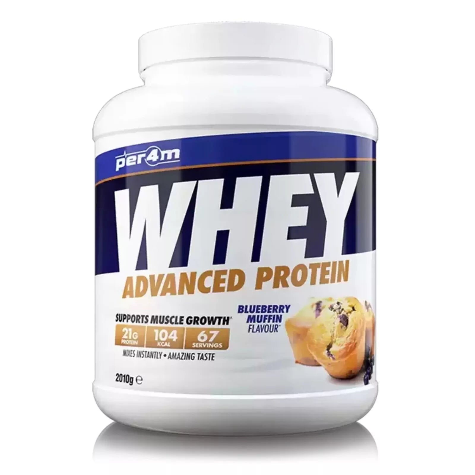 Per4m Advanced Whey Protein 2.01kg Blueberry Muffin