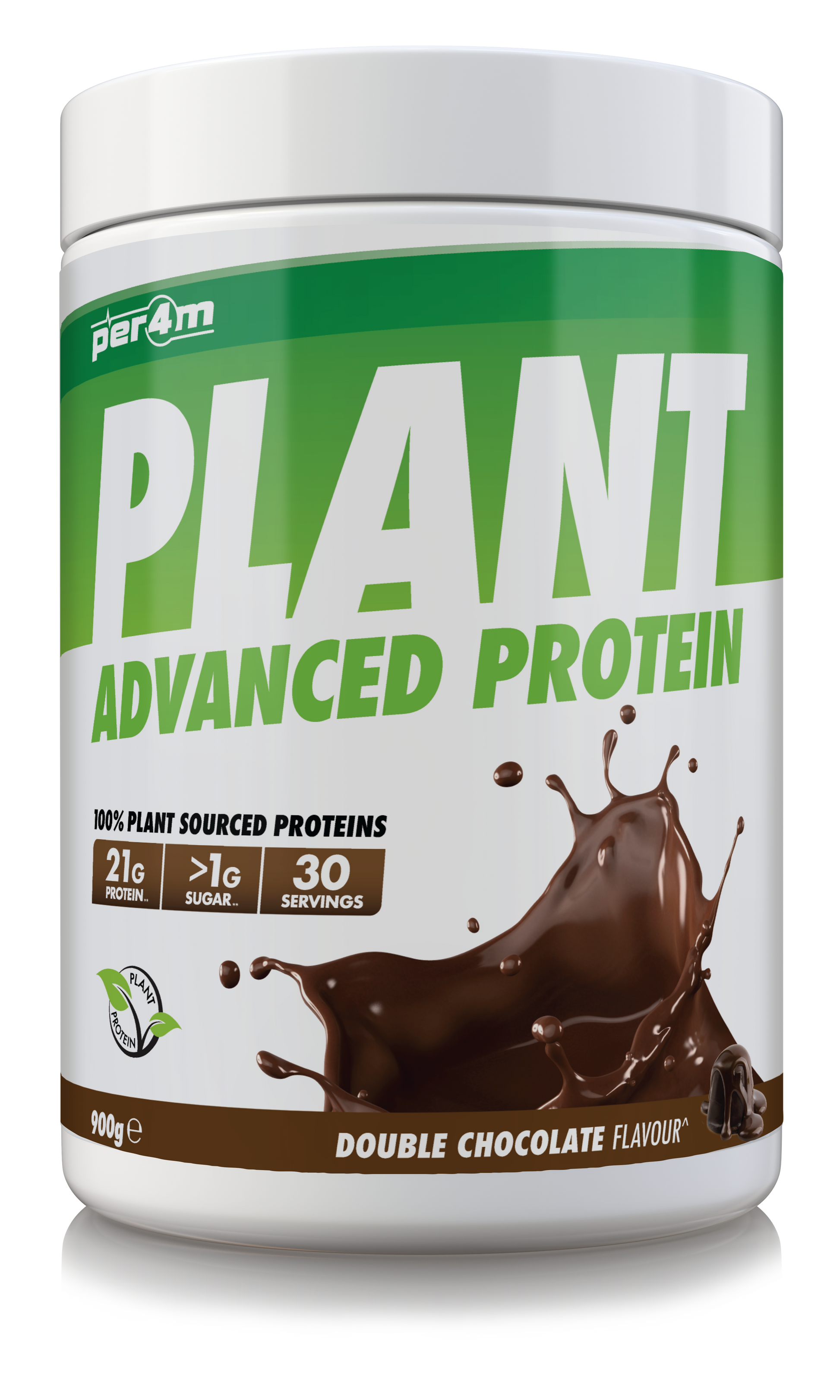 Per4m Plant Protein 900g Double Chocolate