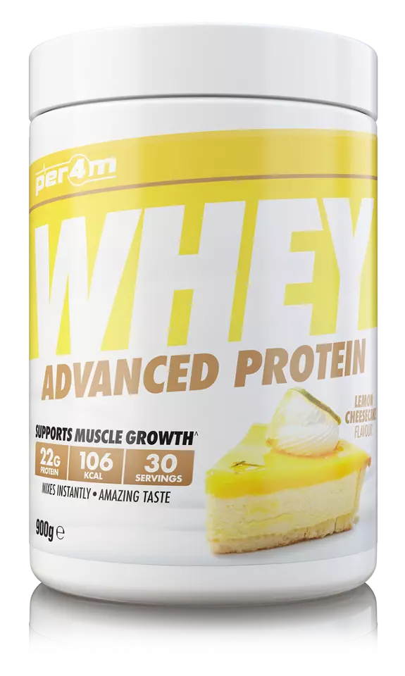 Per4m Advanced Whey Protein 900g Lemon Cheesecake