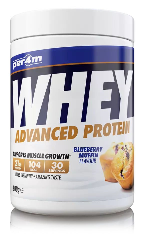 Per4m Advanced Whey Protein 900g Blueberry Muffin