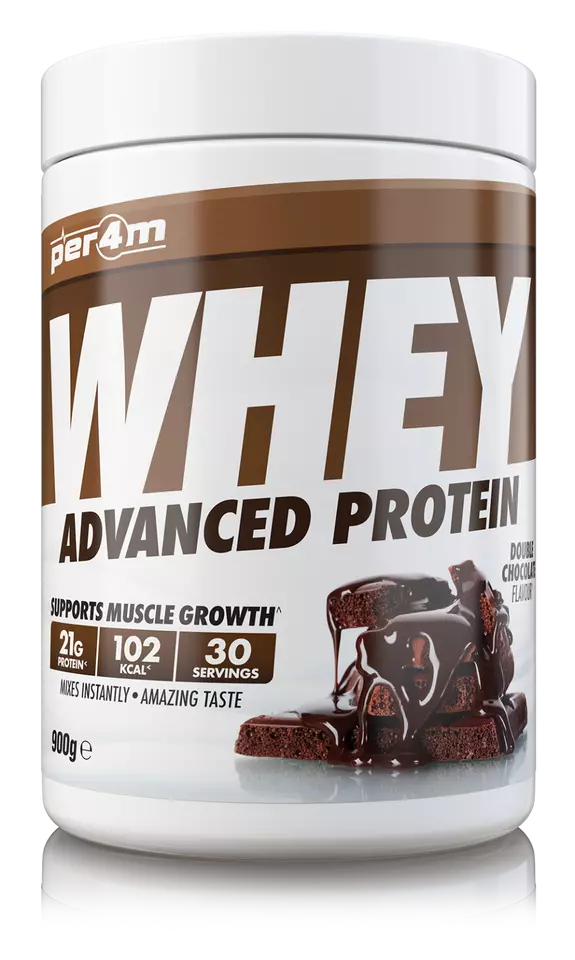 Per4m Advanced Whey Protein 900g Double Chocolate