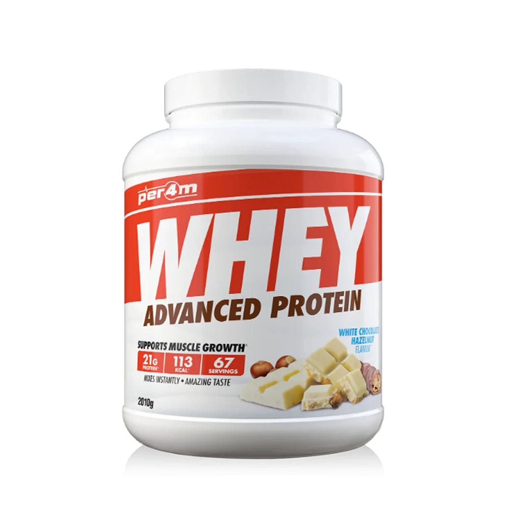 Per4m Advanced Whey Protein 2.01kg White Chocolate Hazelnut