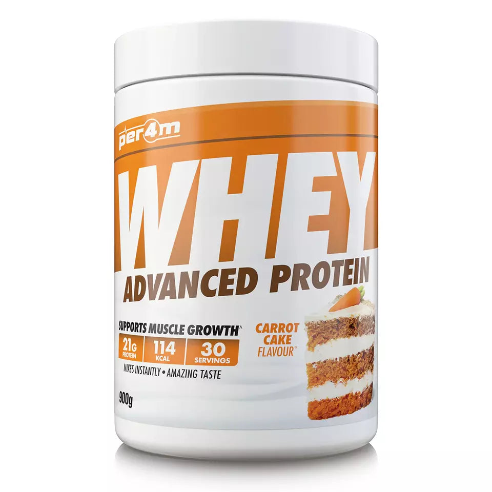 Per4m Advanced Whey Protein 900g Carrot Cake