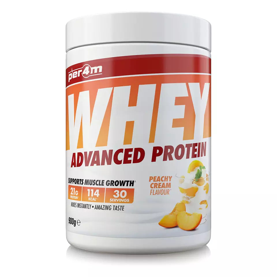 Per4m Advanced Whey Protein 900g Peaches & Cream