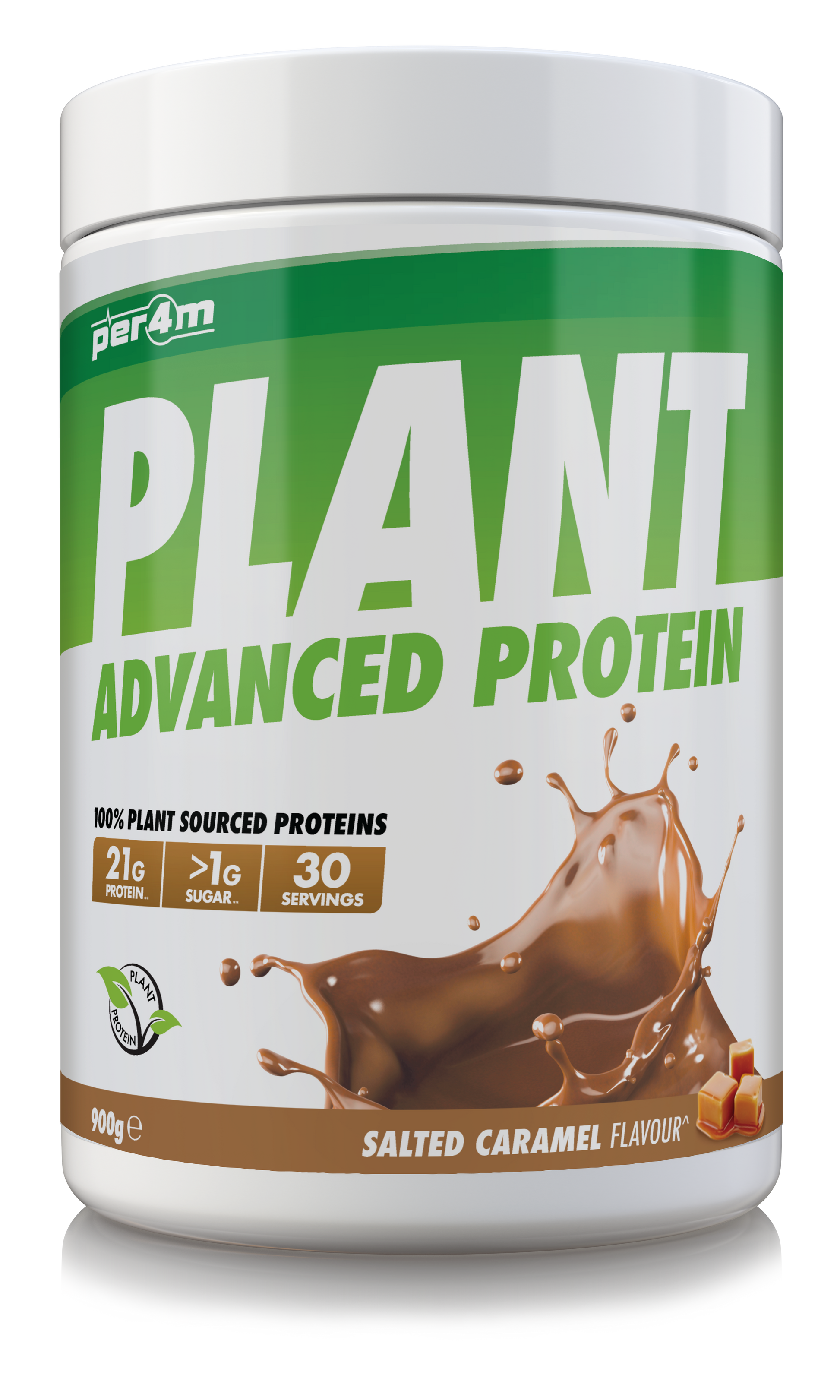 Per4m Plant Protein 900g Salted Caramel