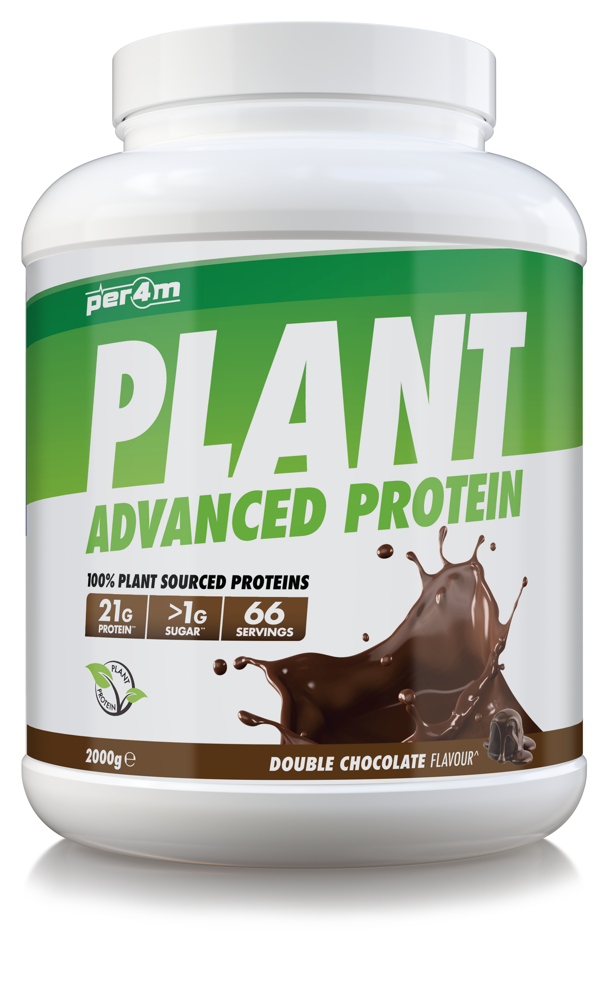 Per4m Plant Protein 2kg Double Chocolate