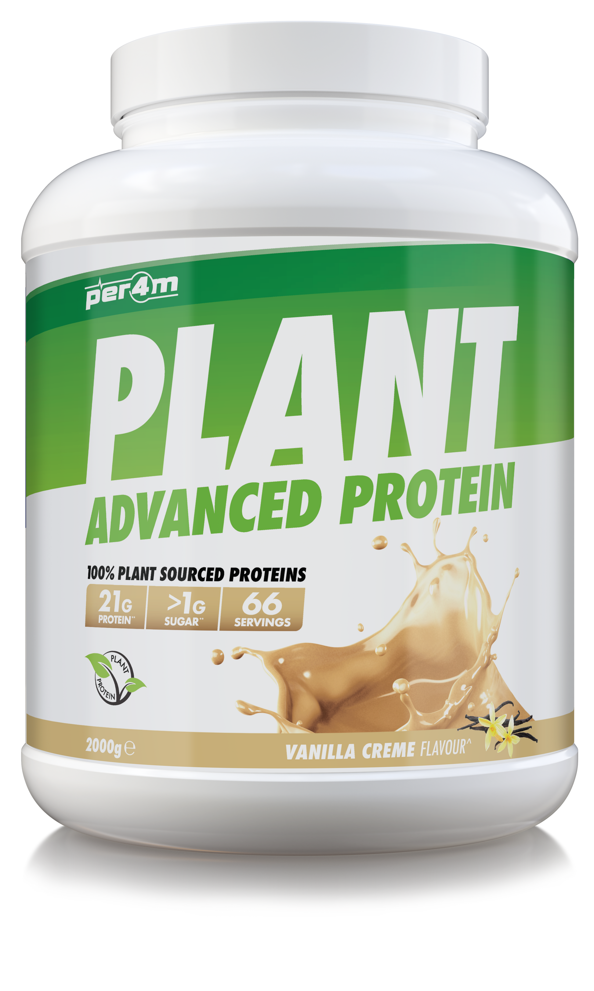 Per4m Plant Protein 2kg Vanilla Creme