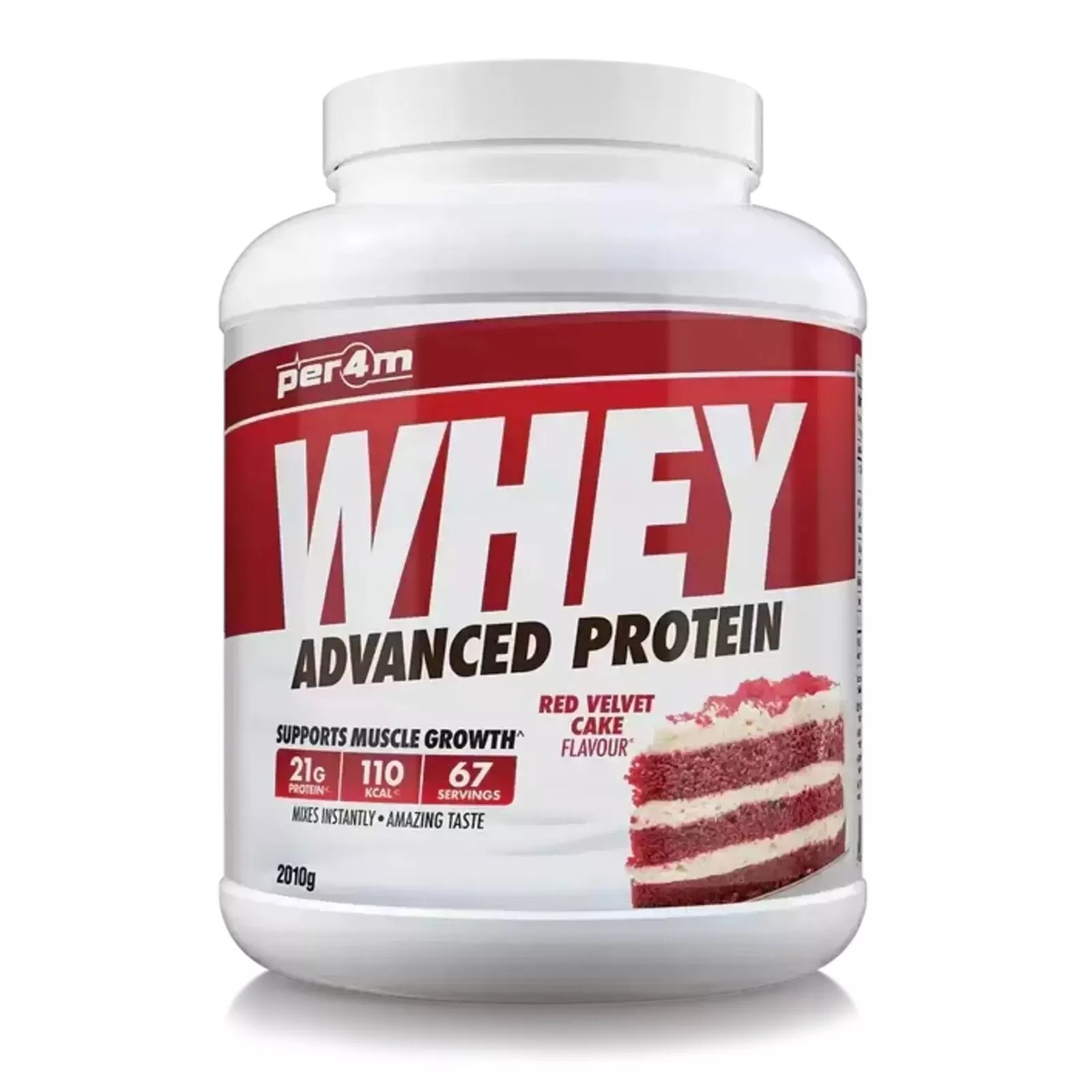 Per4m Advanced Whey Protein 2.01kg Red Velvet Cake